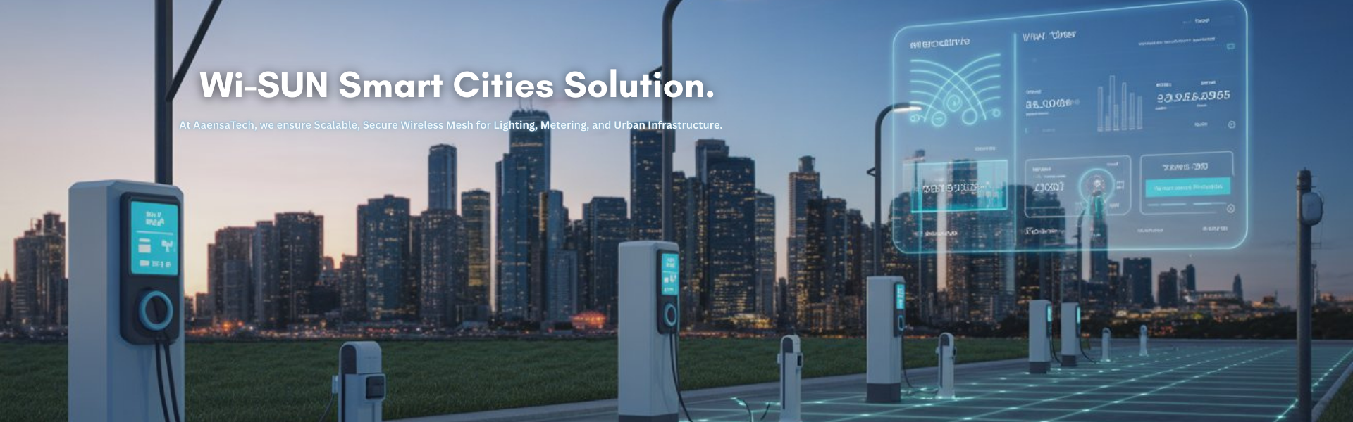 Wi-SUN Smart City banner